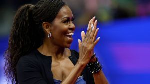 Shoppers at a Costco in northern California got a surprise visit from the former first lady, Michelle Obama.