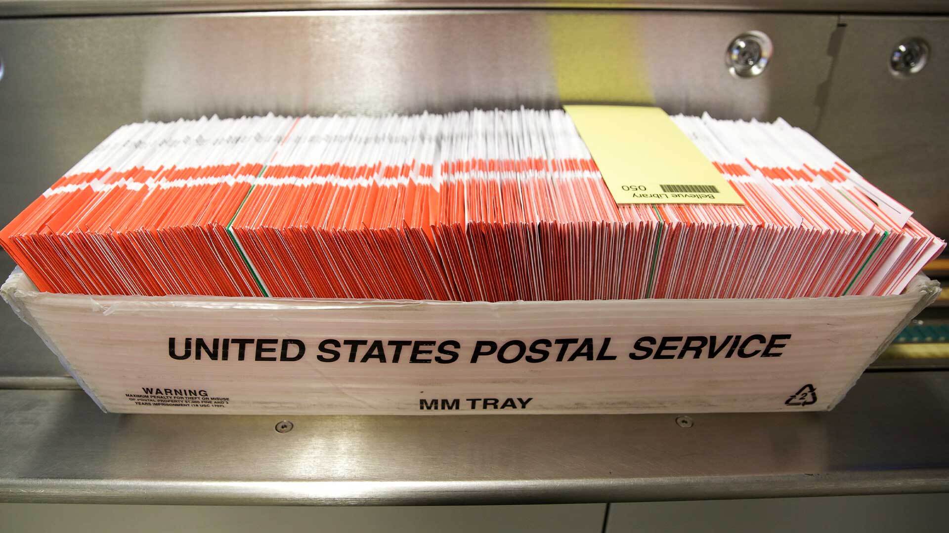 Postmaster General Louis DeJoy assures the USPS is ready and prepared to handle a surge in mail-in ballots for the 2024 election.