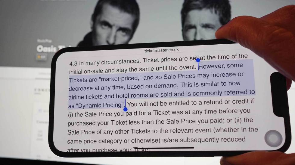 The U.K. government is placing increased scrutiny on Ticketmaster amidst an Oasis reunion tour and "dynamic pricing."