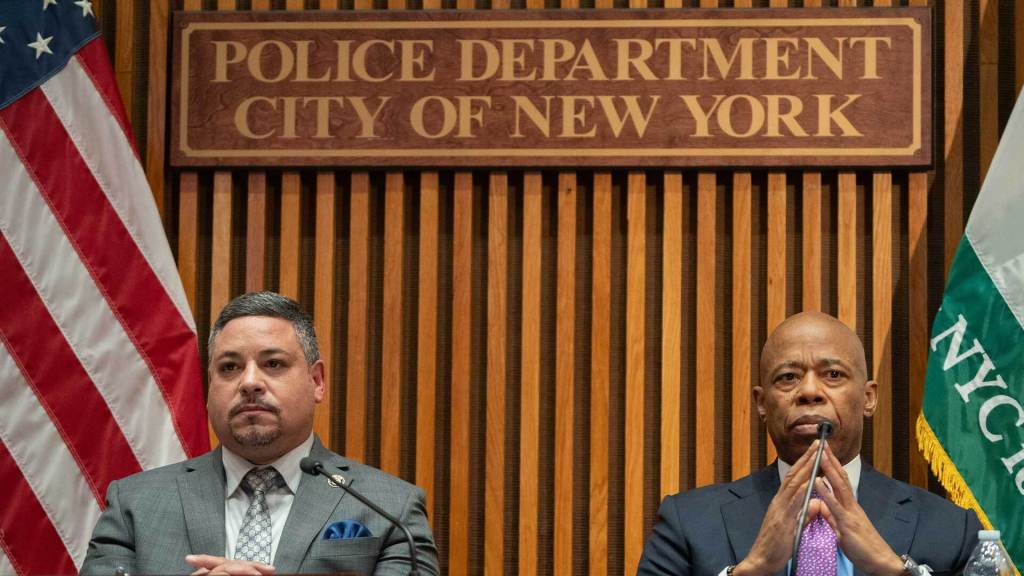NYPD commissioner resigns as feds probe dept; Adams names interim chief