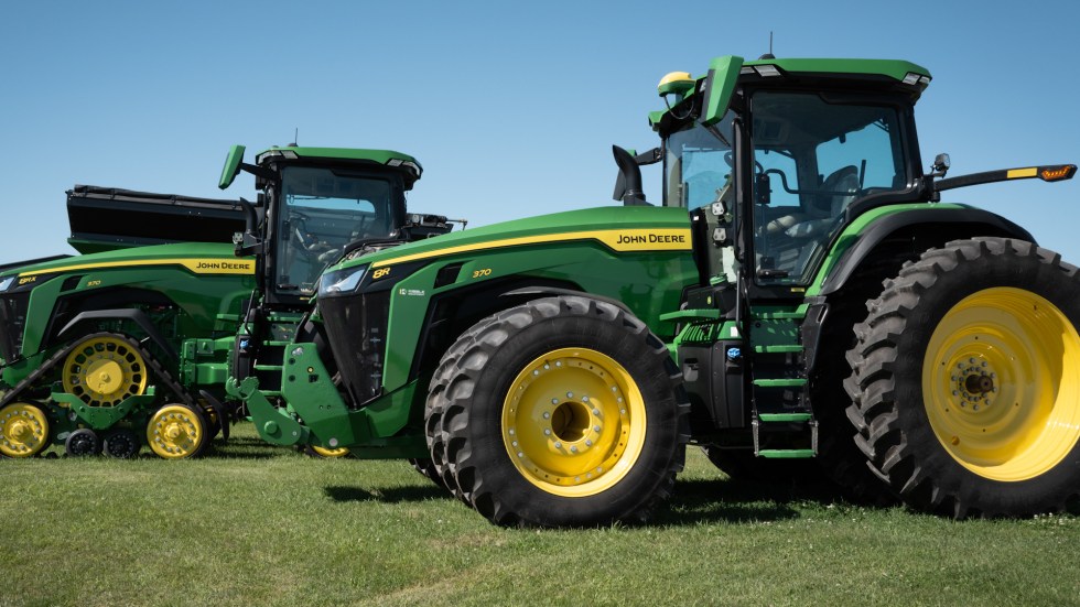 Former President Donald Trump threatened a 200% tariff on John Deere products if the company relocates manufacturing to Mexico.