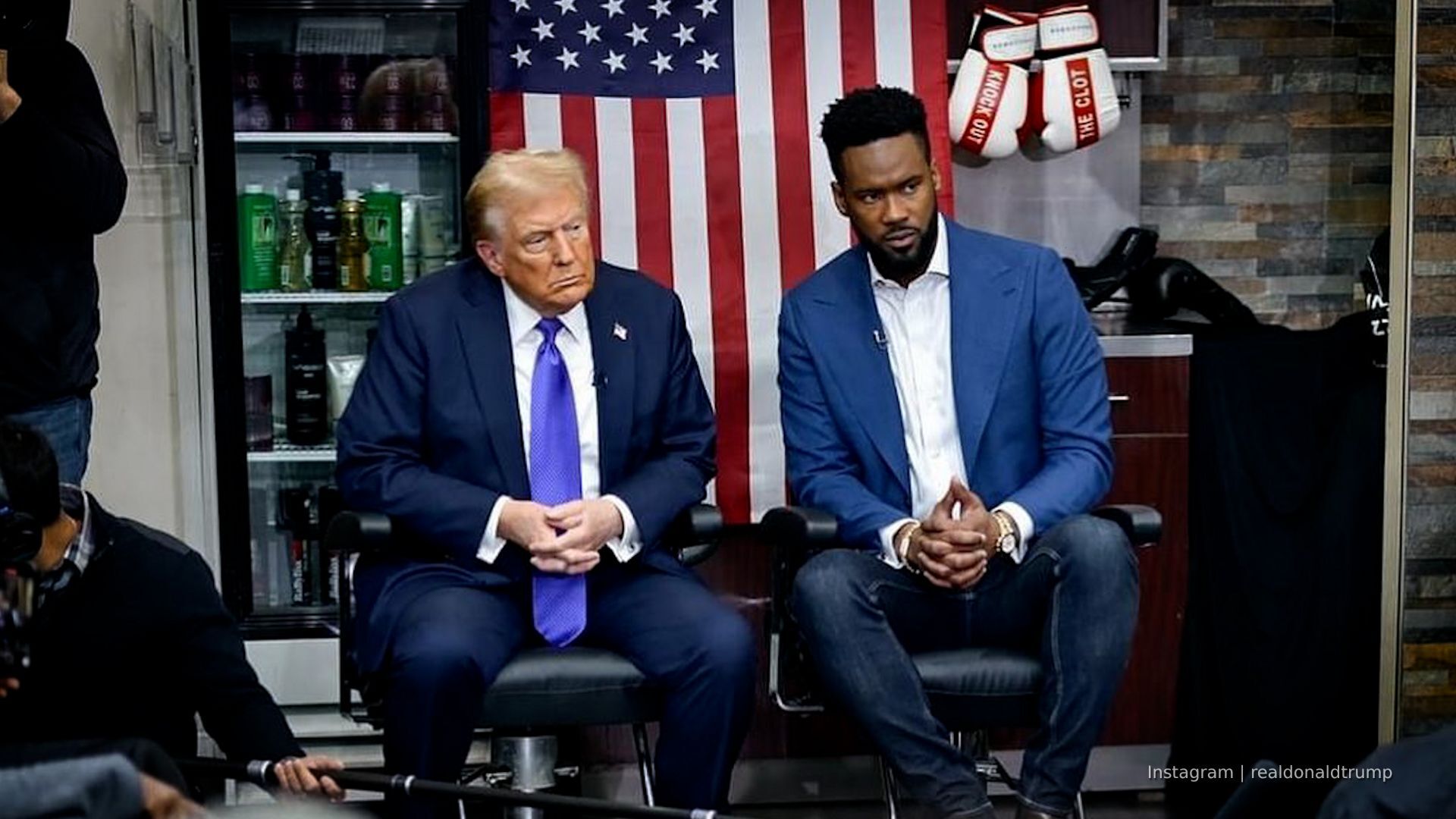 CNN has alleged Fox News edited its barbershop interview with former President Donald Trump.