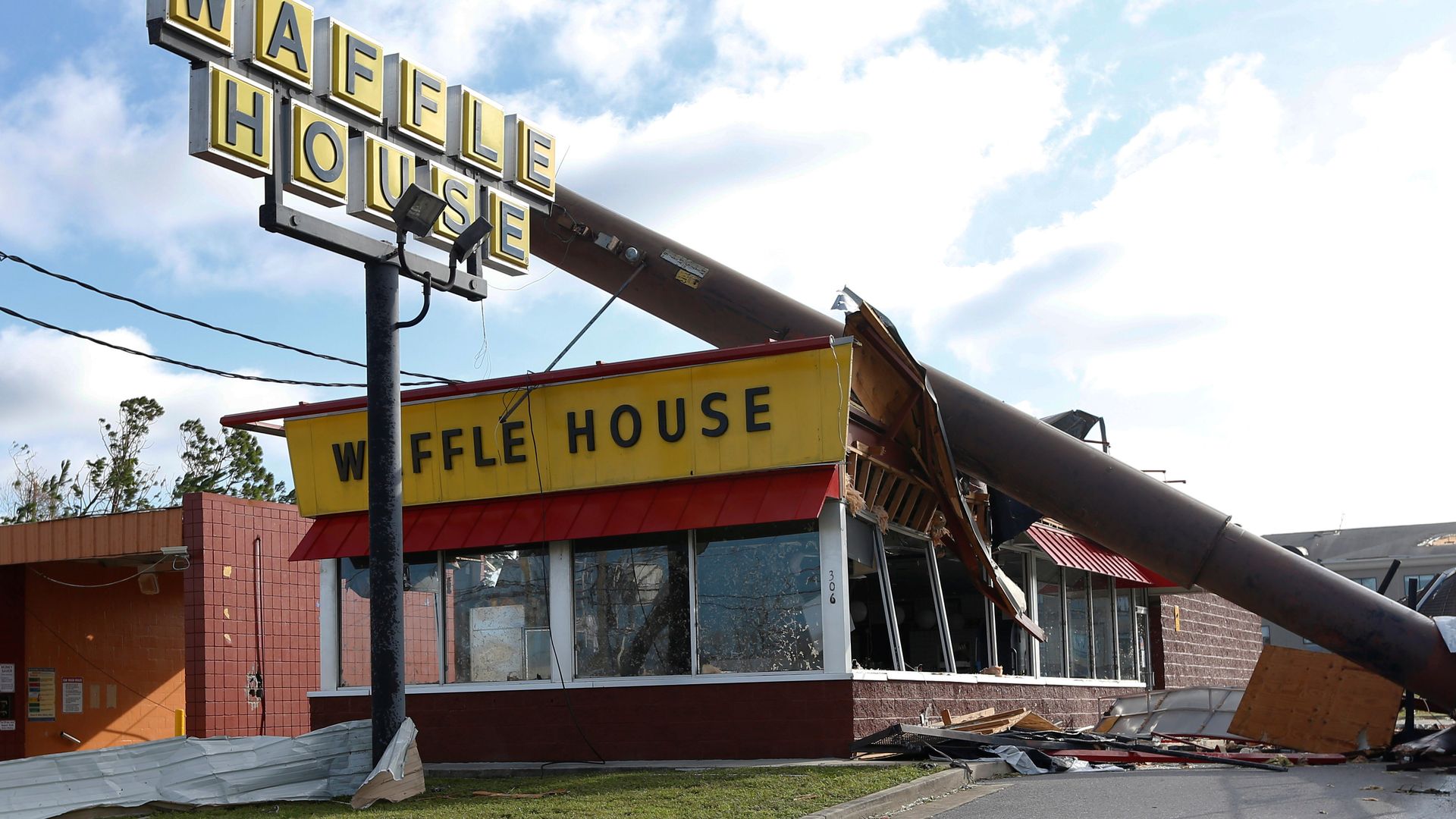 Waffle House restaurants are known for staying open even through some of the most devastating storms.