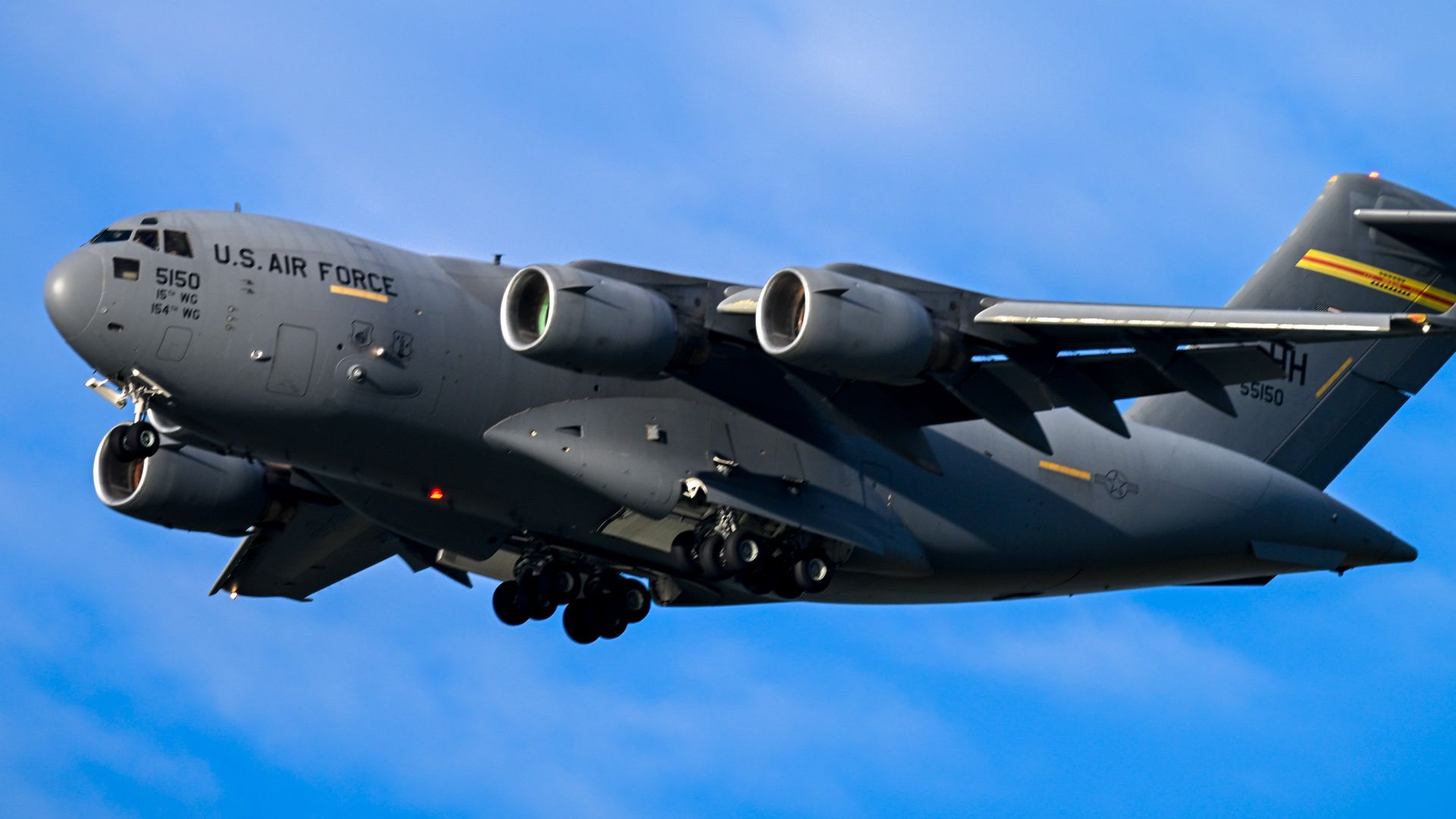 A Pentagon watchdog says Boeing overcharged the U.S. Air Force by nearly 8,000% for soap dispensers designed for C-17s.