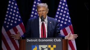 Donald Trump proposed making interest payments on car loans tax-deductible in a speech about the auto industry at the Detroit Economic Club.