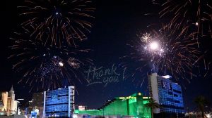 Las Vegas has said goodbye to one of its last mob era landmarks, with the Tropicana reduced to rubble in a 22-second implosion.