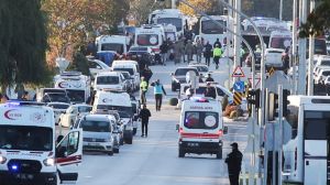 A terror attack targeted Turkish Aerospace Industries in Ankara, resulting in at least four deaths and over a dozen injuries.