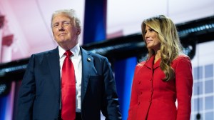 Former President Donald Trump responded after his wife, Melania Trump revealed that she backs abortion rights.