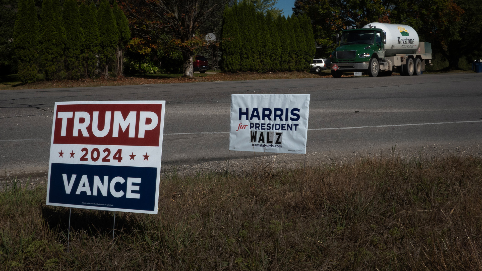 Both presidential candidates are planning campaign stops in Michigan, a key battleground state, one month before then 2024 election.