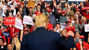 Former President Donald Trump is making a campaign stop in Aurora, Colorado to discuss immigration in a city hit by gang violence.