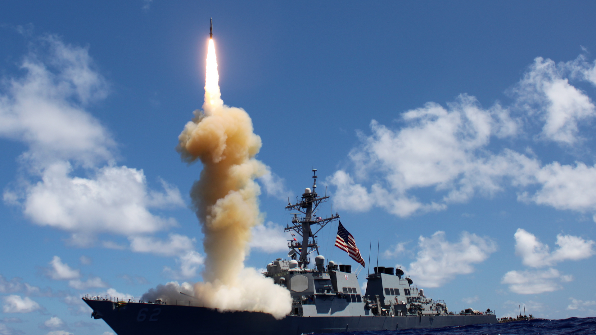 The U.S. military faces a shortage of key air-defense missiles as escalating conflicts in the Middle East and Europe strain existing stockpiles. Standard Missiles, commonly launched from ships, are critical interceptors that have become central in countering missile and drone threats against U.S. allies, particularly in defending Israeli territory from Iranian attacks and preventing Houthi strikes on Western vessels in the Red Sea.