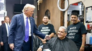 CNN claims Fox News edited Trump's barbershop visit, omitting false claims and rambling comments to create a seamless segment.