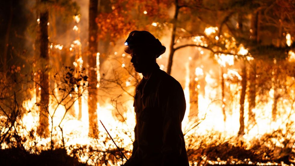 Wildfires continue to burn on the East and West Coasts, and now one has turned deadly, killing a New York firefighter on Saturday, Nov. 9.