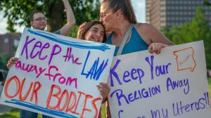 Missourians voted to enshrine abortion rights in the state constitution. The move would reverse the state’s near-total ban on abortions.