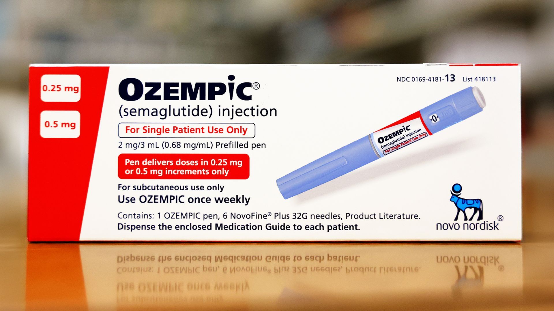 A new study published estimates that 136 million U.S. adults, or about half the adult population, are eligible for semaglutide shots.