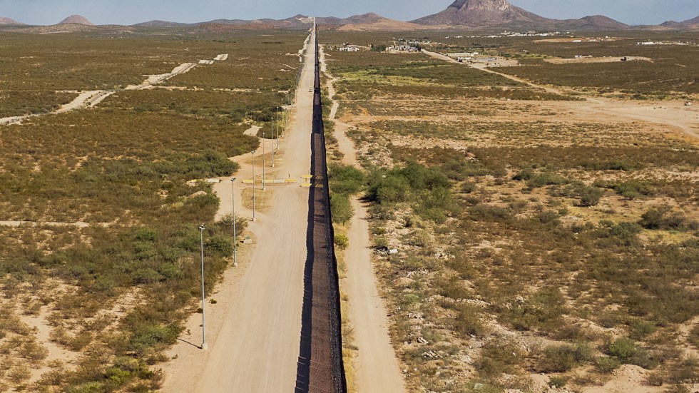 Hundreds of migrants are in custody after being caught by U.S. border agents in Arizona and Texas ahead of Trump's inauguration.