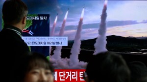 North Korea launches short-range ballistic missiles hours before U.S. presidential election, amid tensions over U.S.-led military drills.