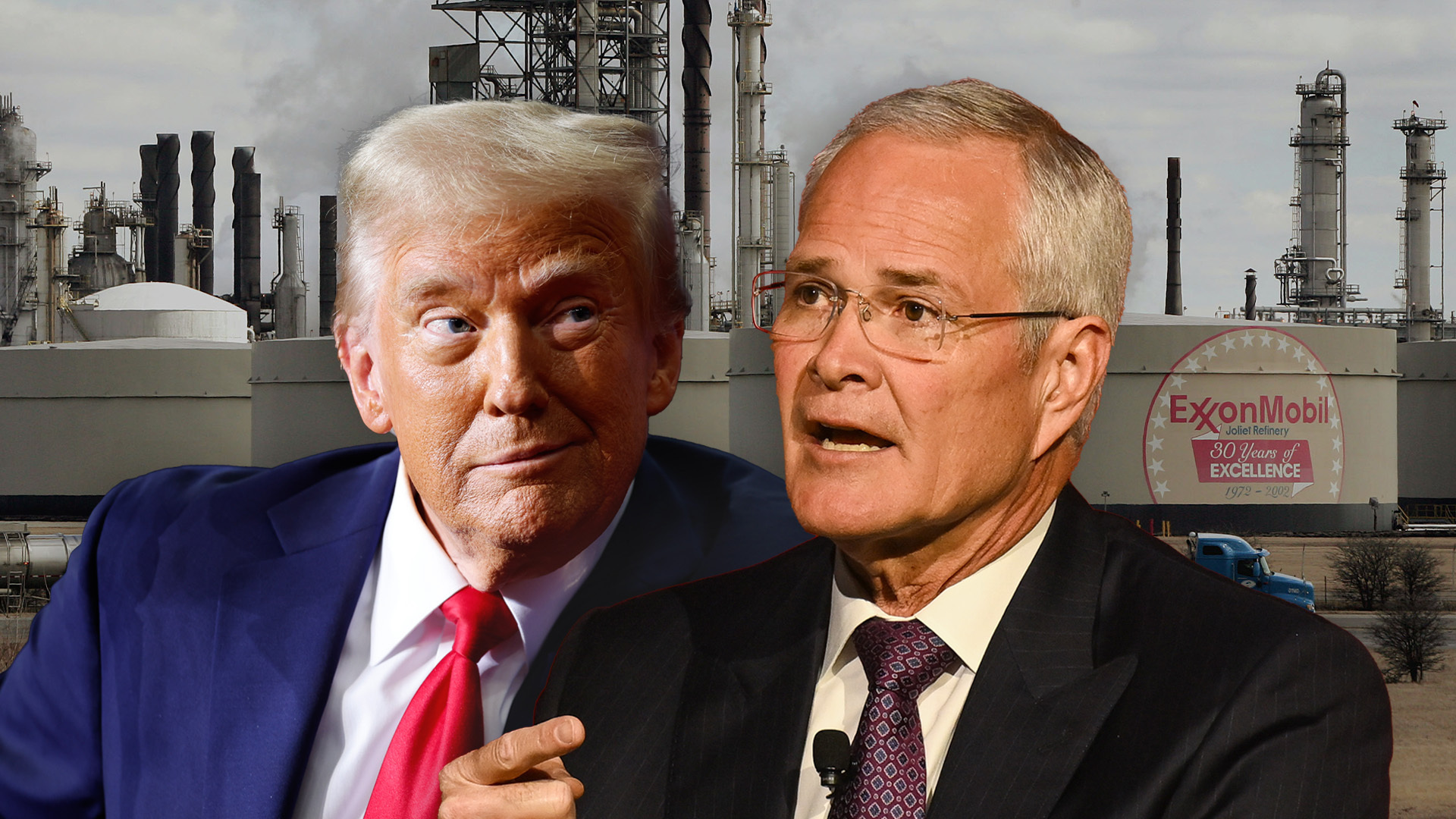 ExxonMobil CEO Darren Woods said the "stops and starts" on the Paris Climate Agreement are "extremely inefficient" and create "uncertainty."