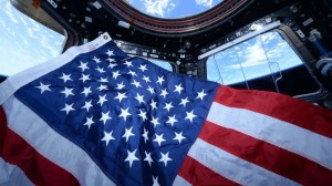 Astronauts voted early in the presidential election from the International Space Station and celebrated election day in space.