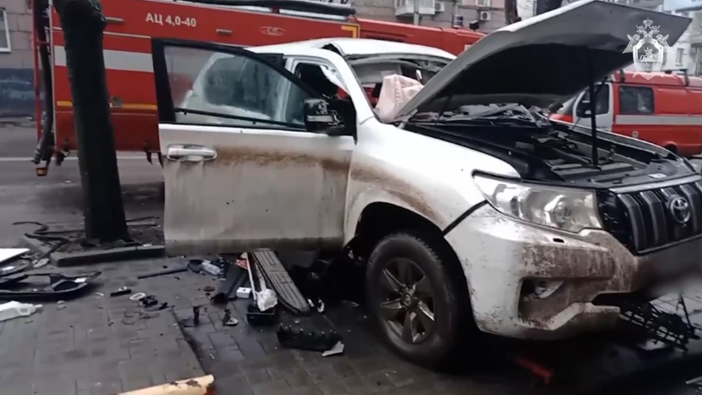 Former Russian prison boss killed in car bombing in occupied Ukraine