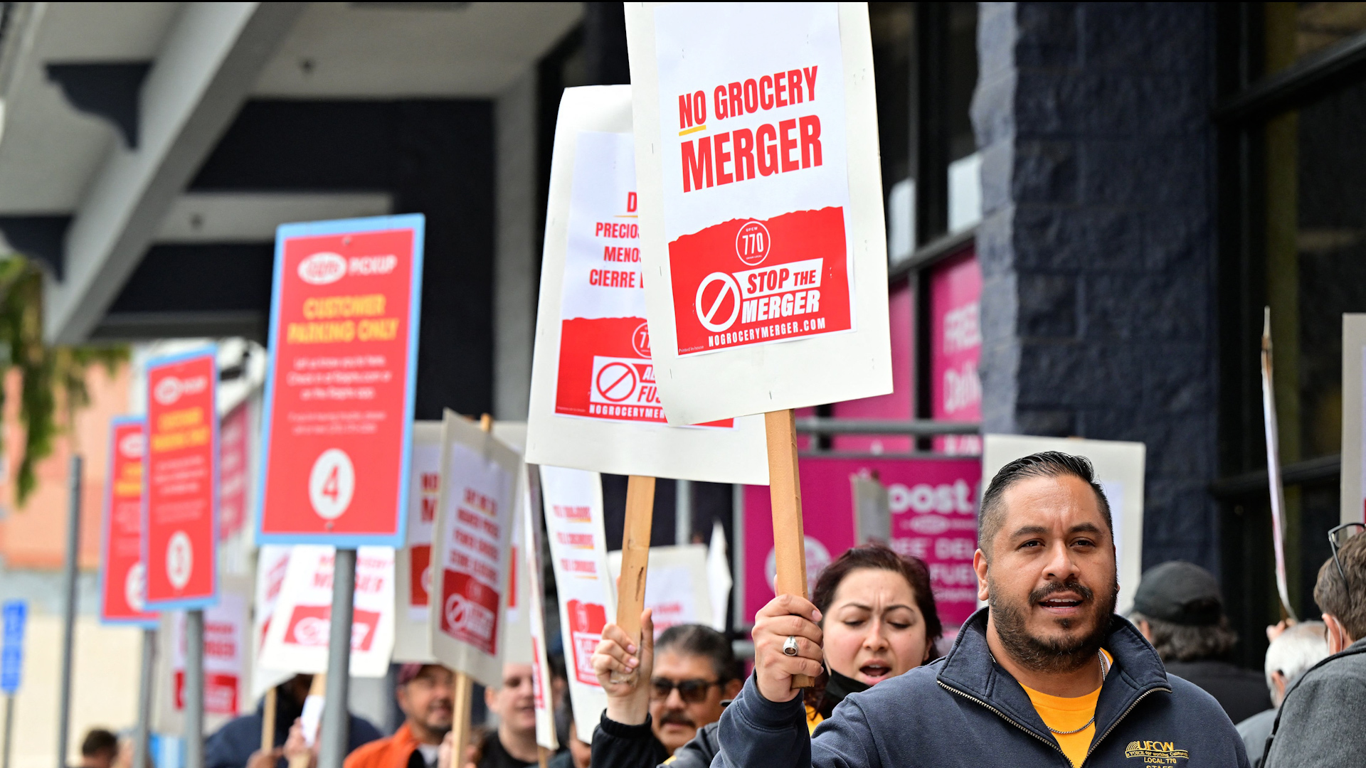 Grocery chain Albertsons is suing Kroger for billions in damages for not doing enough to get regulatory approval for the  billion merger.