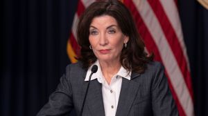 New York Gov. Kathy Hochul said she'll be the first to call ICE and have migrants with criminal convictions deported.