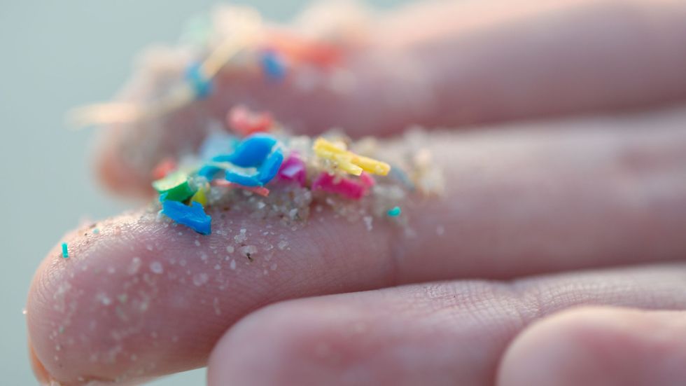 Researchers in China have created a sponge that can absorb up to 99.9% of microplastics in water.