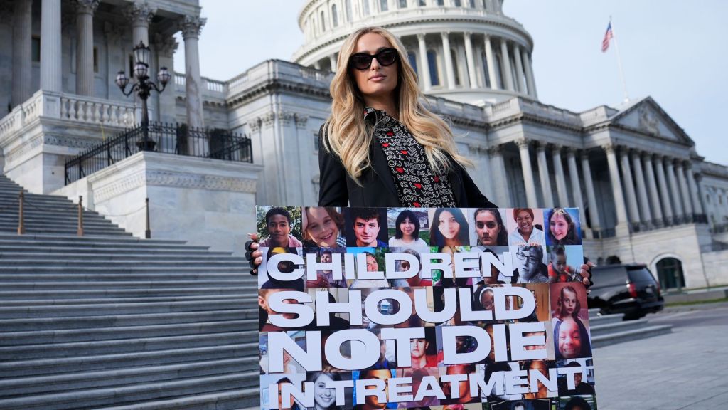 Paris Hilton hints at potential political bid after youth welfare bill passes