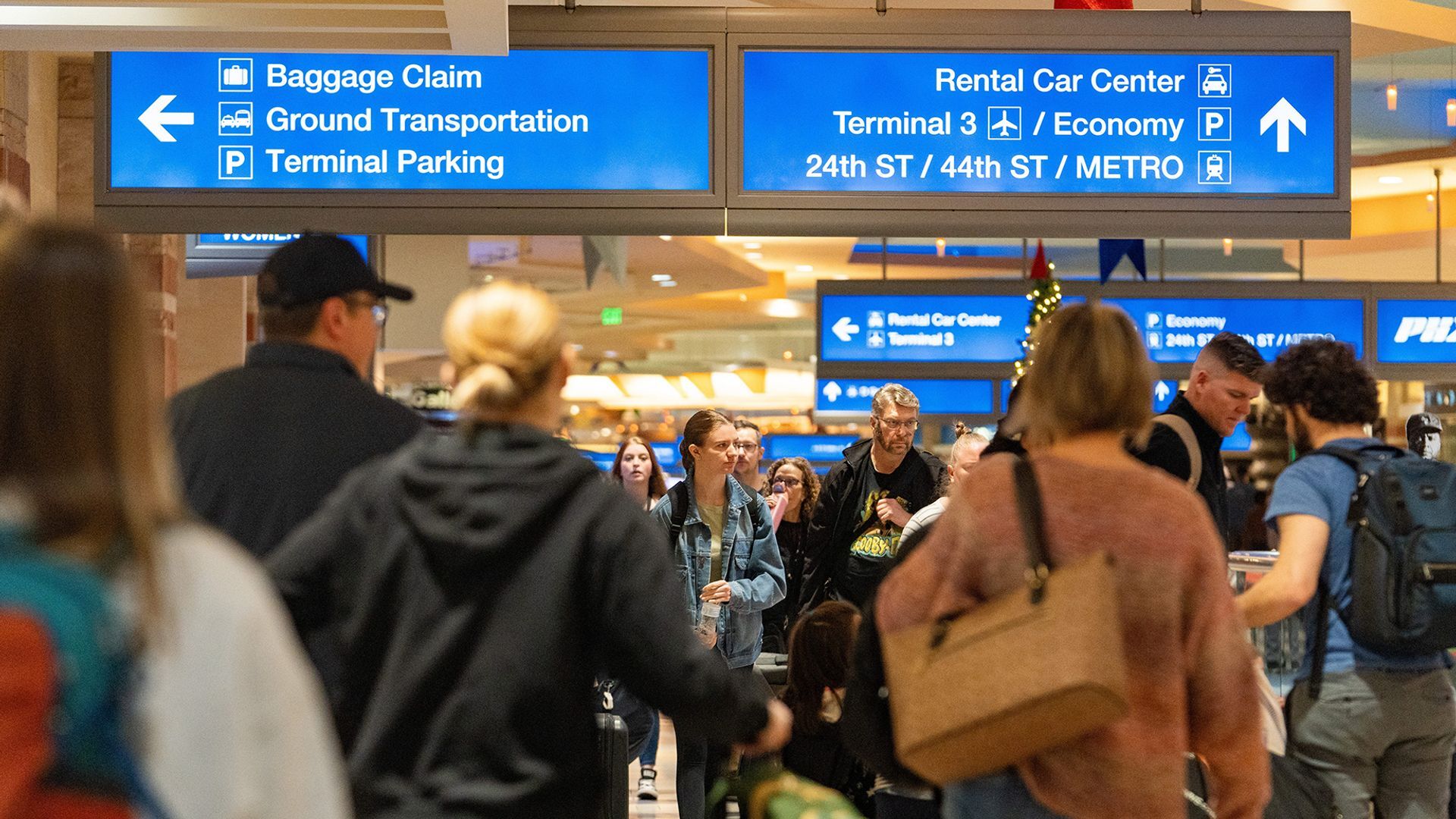 A Christmas Day attack left multiple people with gunshot and stab wounds inside the Sky Harbor Airport in Phoenix.