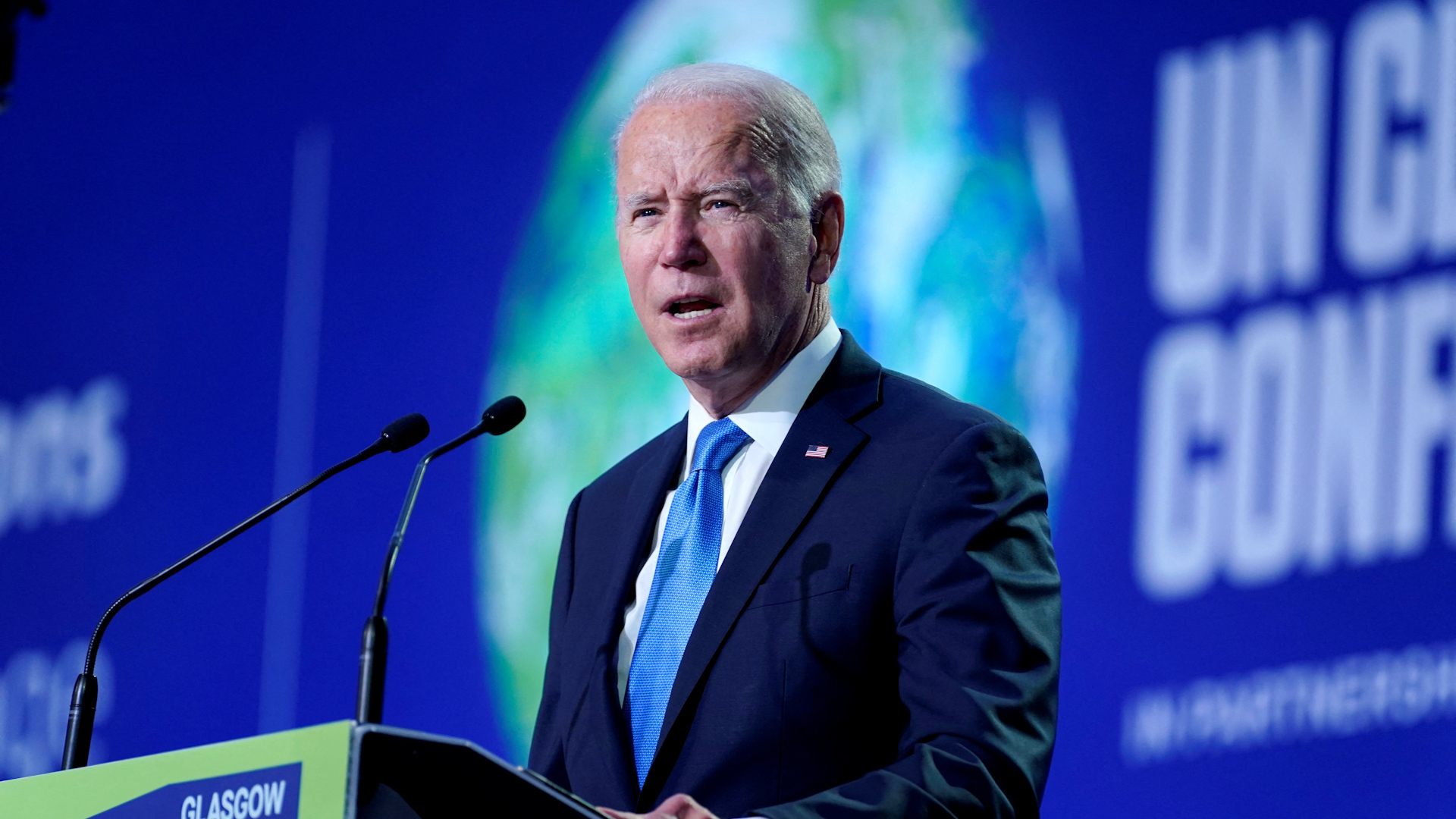 President Joe Biden is making a final push to ramp up U.S. climate goals to address concerns over global warming.