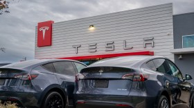 Tesla is lobbying the British government to tighten emissions rules and increase taxes on the country's gas-powered cars.