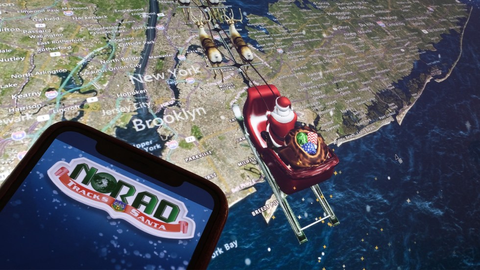 As the world marks Christmas, NORAD's tracker shows the path Santa Claus takes. It's part of a tradition dating back nearly 70 years.