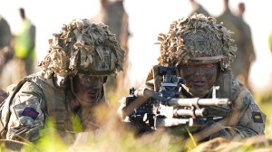 U.K. defense minister Alistair Carns warned the British Army could be wiped out within six months of a large-scale war.