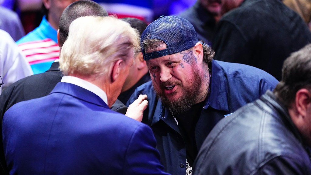 Jelly Roll addresses backlash over interaction with Donald Trump