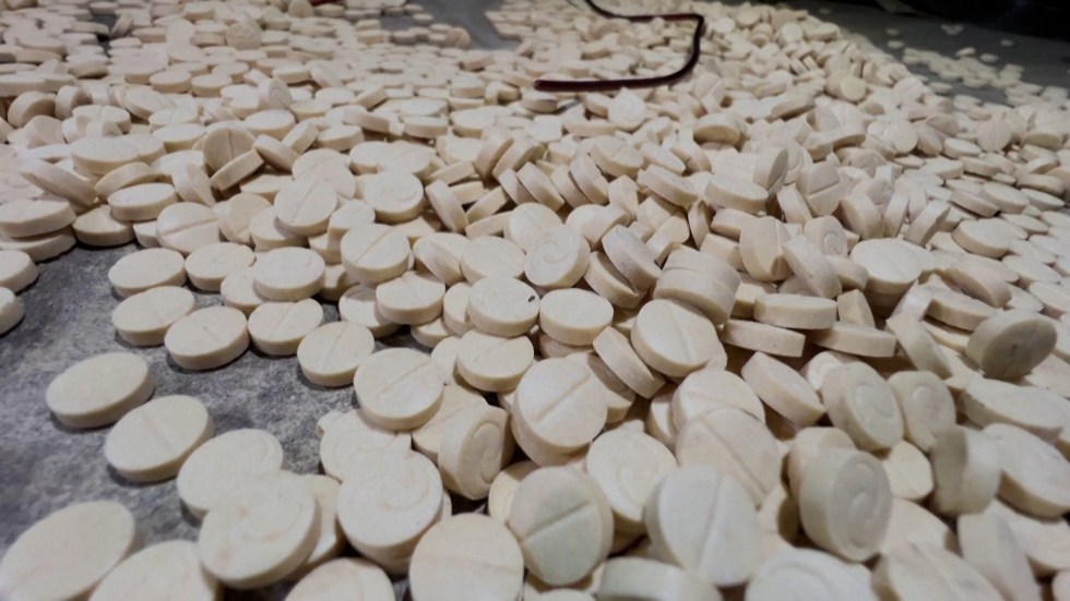 Syrian rebels discovered millions of pills of the drug Captagon, one of the most common illicit drugs in Syria and the Middle East region.