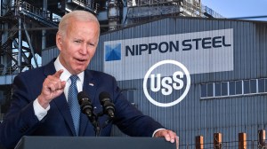 Nippon Steel is offering the U.S. government veto power over U.S. Steel production cuts as Biden decides whether to approve the deal.