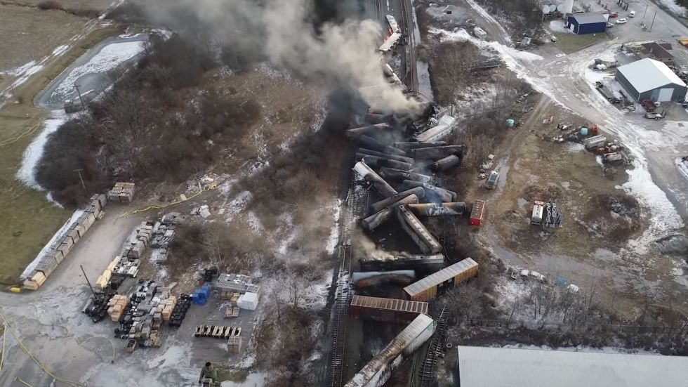 The village of East Palestine, Ohio, and Norfolk Southern have agreed to a $22 million settlement, nearly two years after a disastrous train derailment.