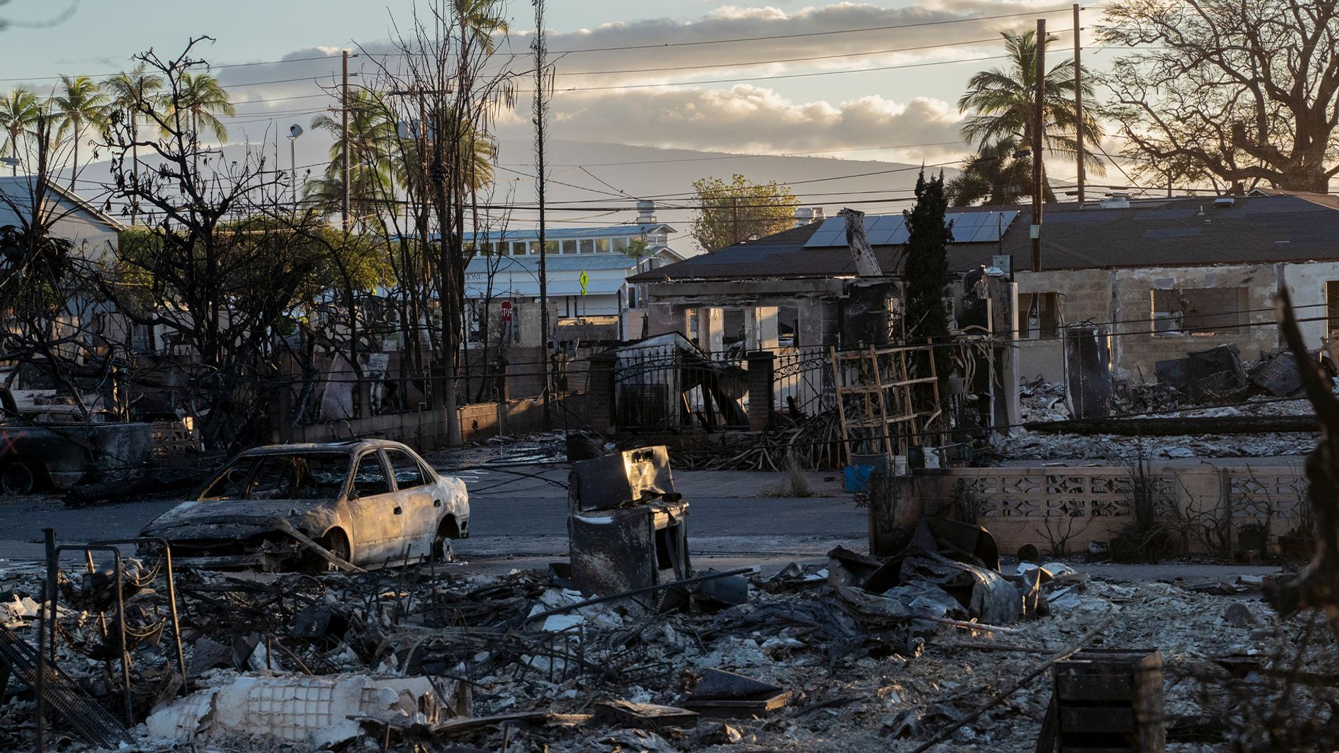 New reporting on data from Maui County finds, although over 2,000 residential properties suffered damage, only three homes have been rebuilt.