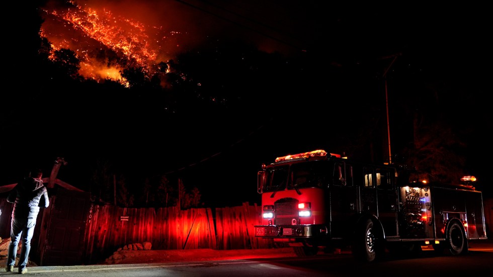 A suspect was arrested for arson in connection with at least one of the wildfires in the Los Angeles area.