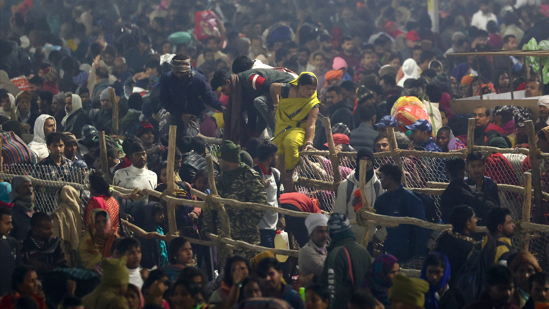 Several people are feared dead after a ritual in India took a tragic turn Wednesday, Jan. 29. A massive crowd of pilgrims rushed to take ritual baths in sacred rivers at a festival in northern India, leading to a stampede. 