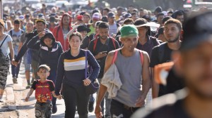 A new migrant caravan of about 1,500 people from Venezuela, Guatemala, El Salvador, Peru and Ecuador is heading north from Chiapas, Mexico.