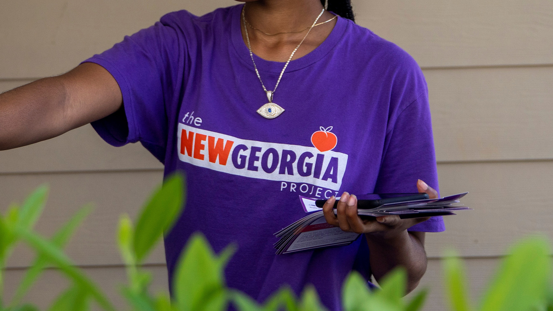 A Georgia nonprofit founded by Stacey Abrams will pay a 0K fine after the Ethics Commission found it violated campaign finance laws.