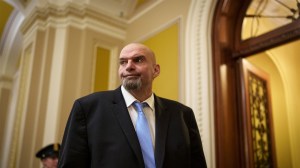 President-elect Donald Trump met with Democratic Sen. John Fetterman, Pa., at Mar-a-Lago over the weekend.