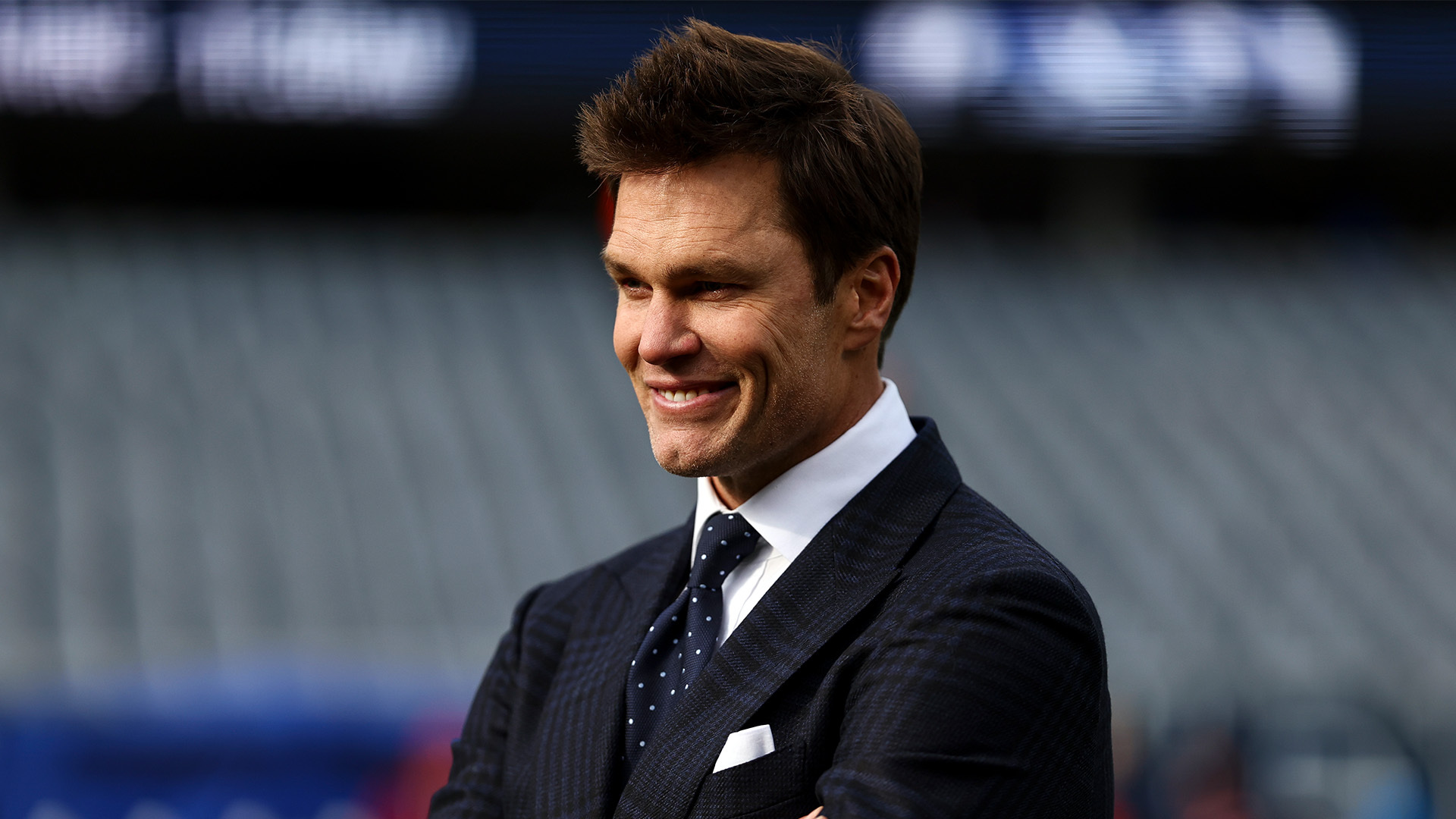 NFL legend Tom Brady says he has no intention of leaving the Fox Sports broadcast booth despite many rumors to the contrary.