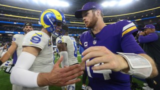 The NFL's wild card weekend continues Monday in Arizona where the LA Rams and Minnesota Vikings meet in the shadow of the LA wildfires.