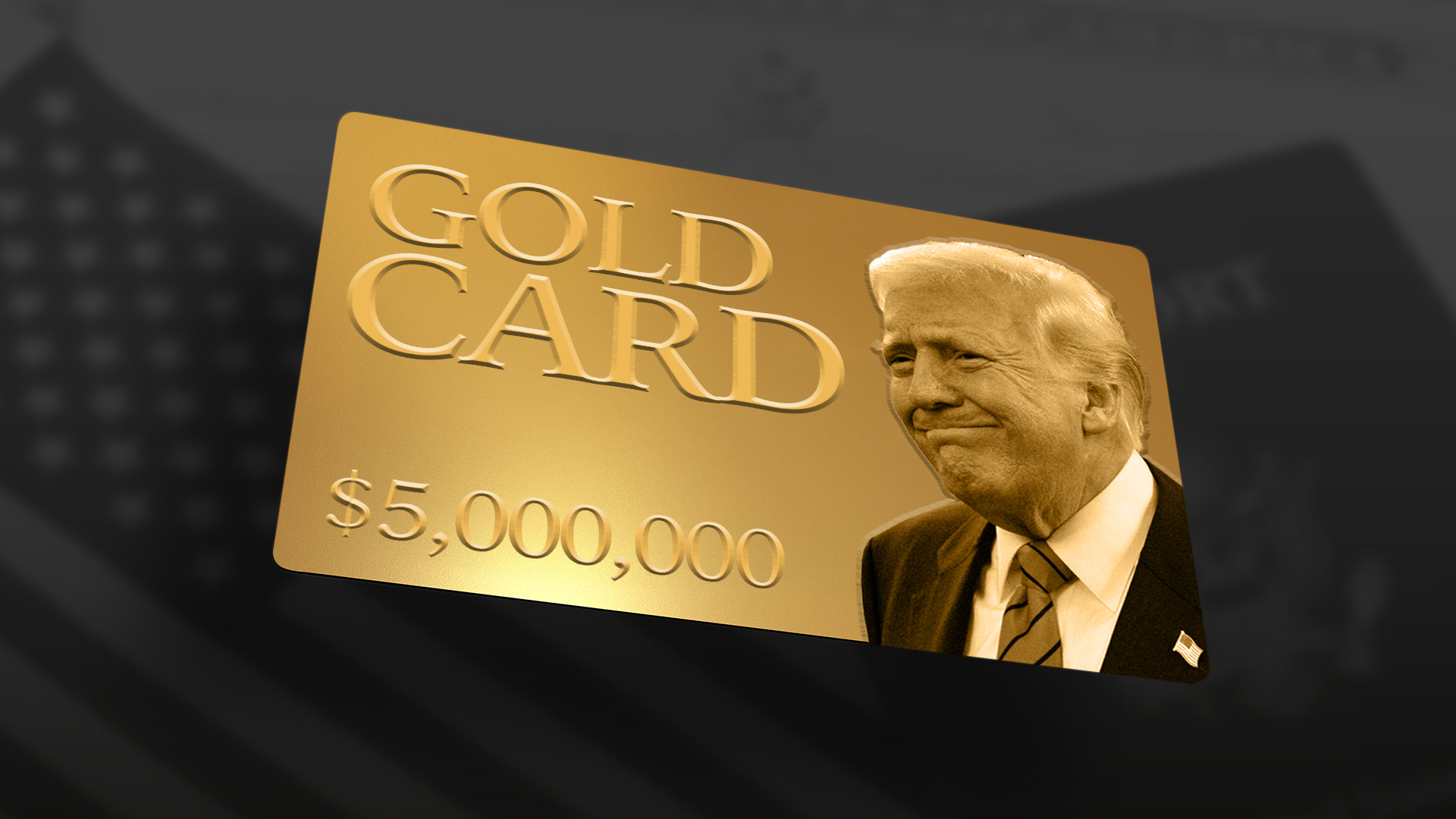 President Donald Trump announced a  million gold card for wealthy foreigners looking to move to and invest in the U.S.