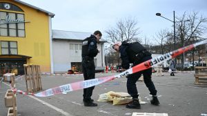 One person is dead and at least two others are seriously injured following a knife attack in eastern France on Saturday.