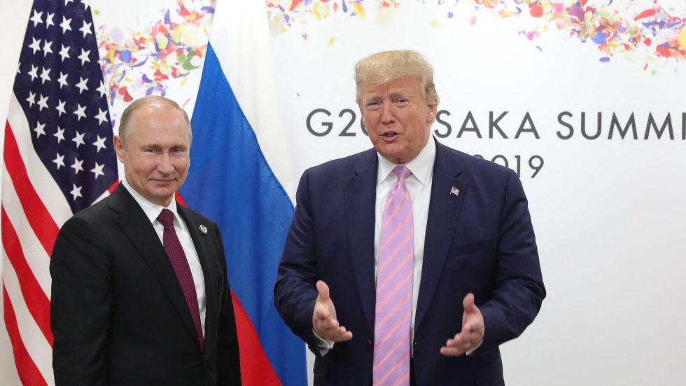 President Trump said on Wednesday he talked over the phone with Russian President Vladimir Putin over the need to end the war in Ukraine.