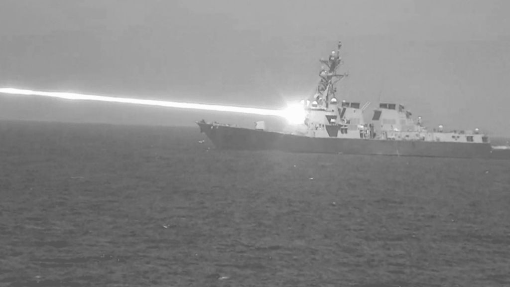 The U.S. Navy tested a powerful new laser weapon called HELIOS, capable of downing drones at the speed of light.