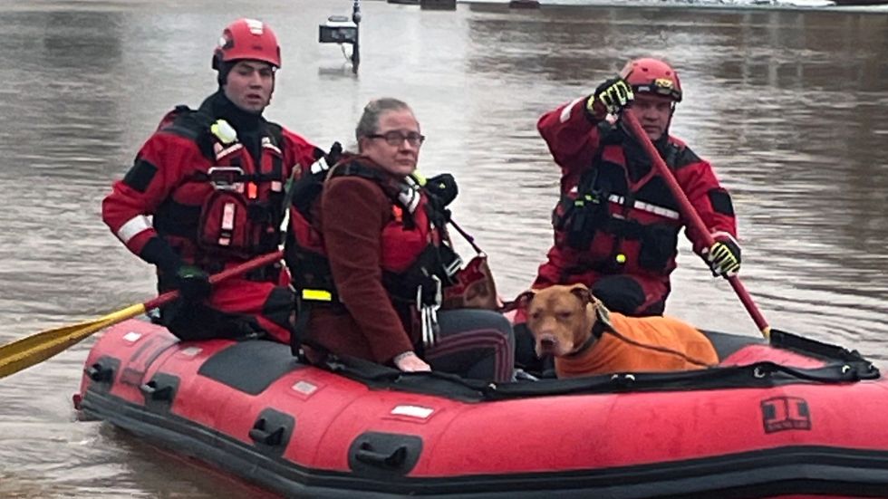 As many as nine people are dead after a severe storm hit the southeast Saturday night, Feb. 16.